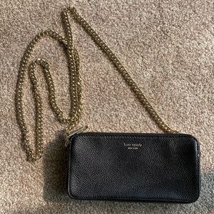 Kate Spade Margaux Double Zip Mini Crossbody Black